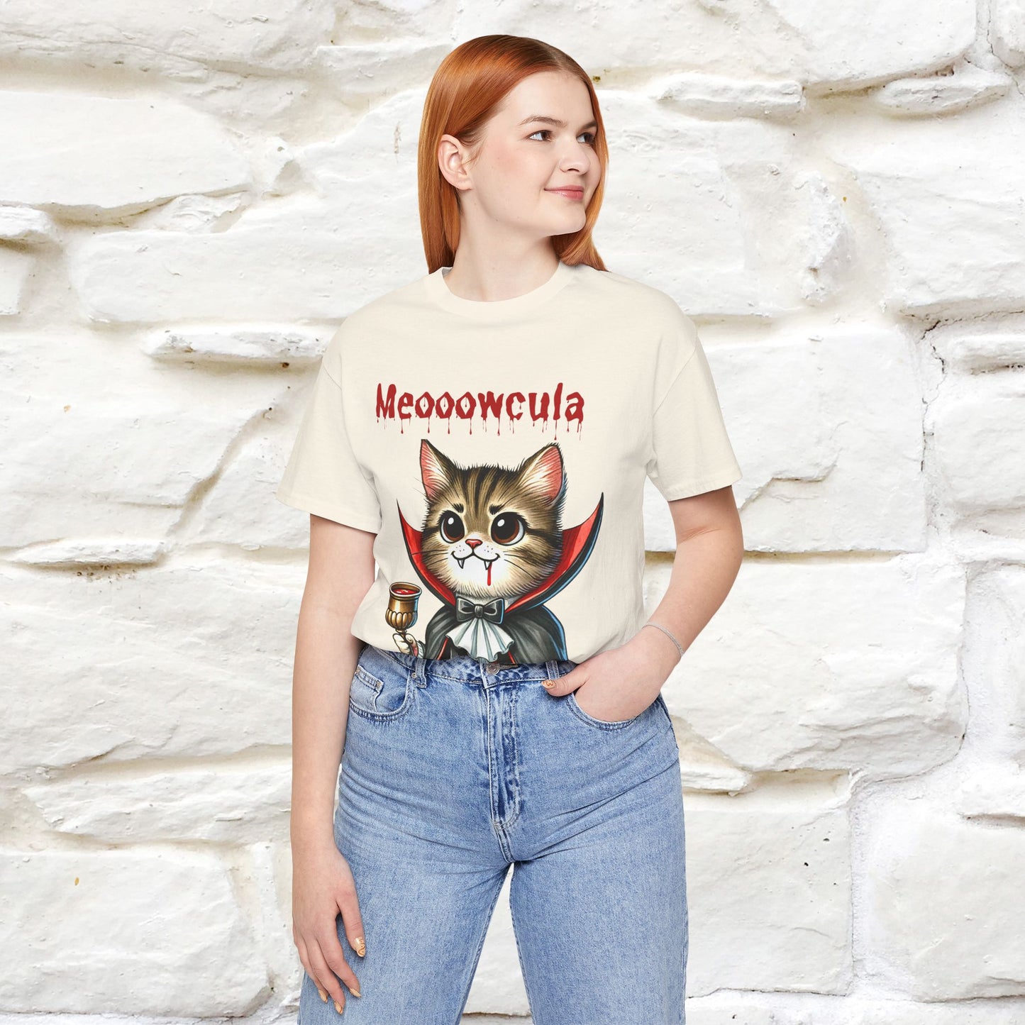 "Meooowcula" Cat T-shirt |Nunu&Miao Studio - Nunu&Miao Studio