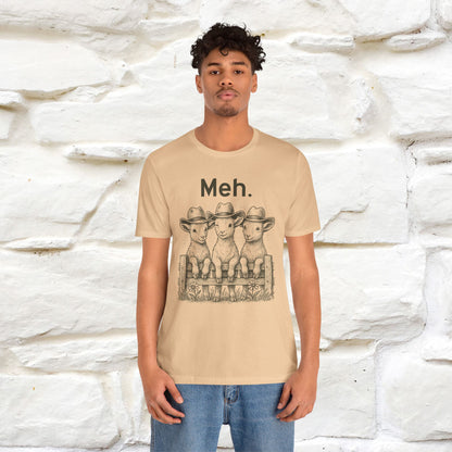 "Meh" Cute T-shirt |Nunu&Miao Studio - Nunu&Miao Studio