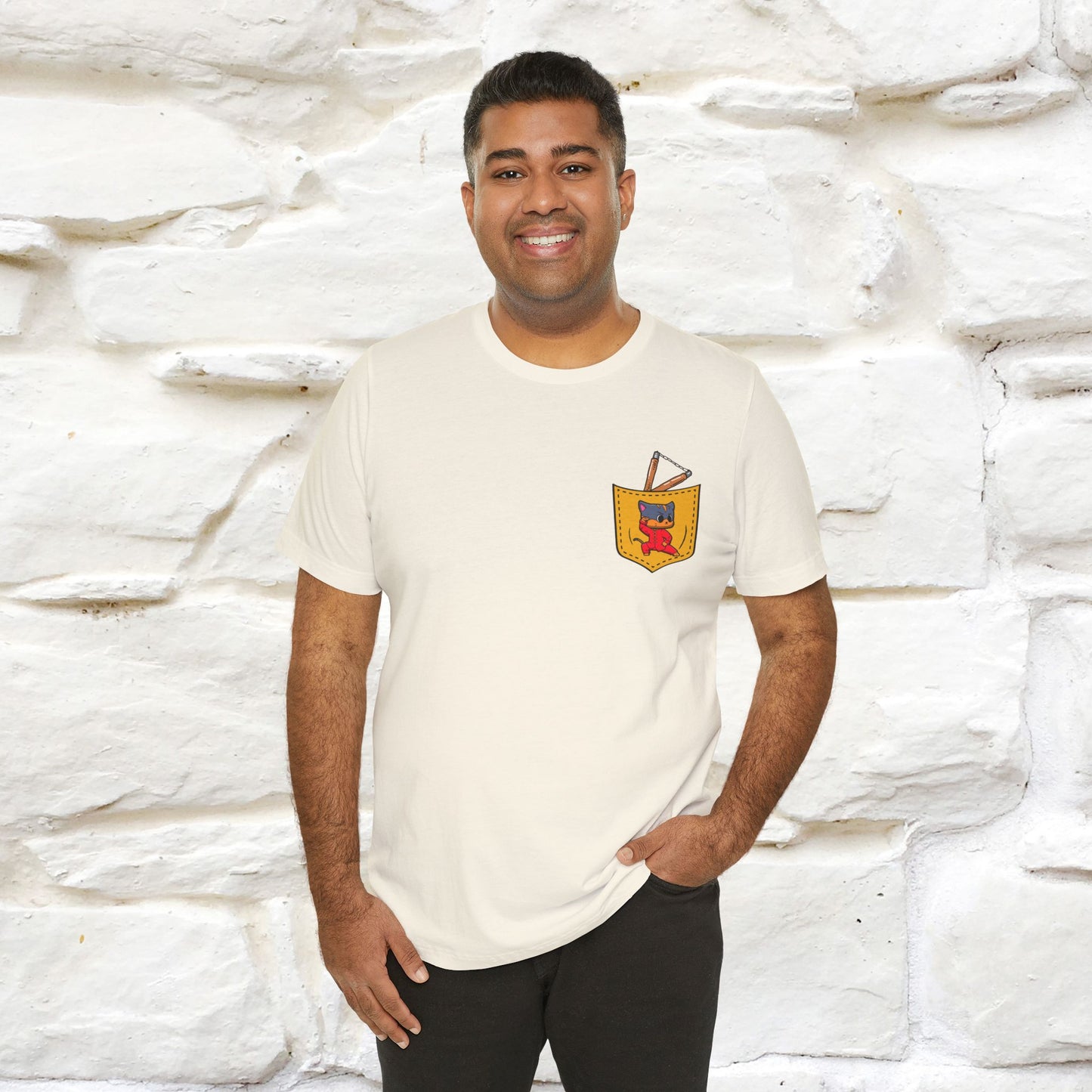 "Be Like Water: Cattitude Master | Cat T-Shirt |Nunu&Miao Studio - Nunu&Miao Studio