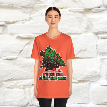 “It's This Time Of The Year ...” | Cat T-Shirt | Nunu&Miao Studio