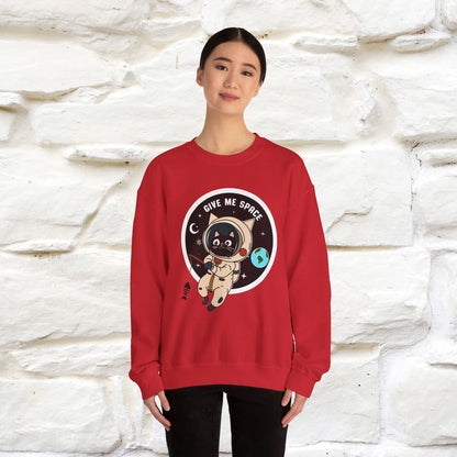 ''Give Me Space'' |Cat Sweatshirt | Nunu&Miao Studio