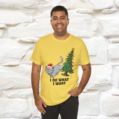 "I Do What I Want" |Funny Cat T-Shirt | Nunu&Miao Studio
