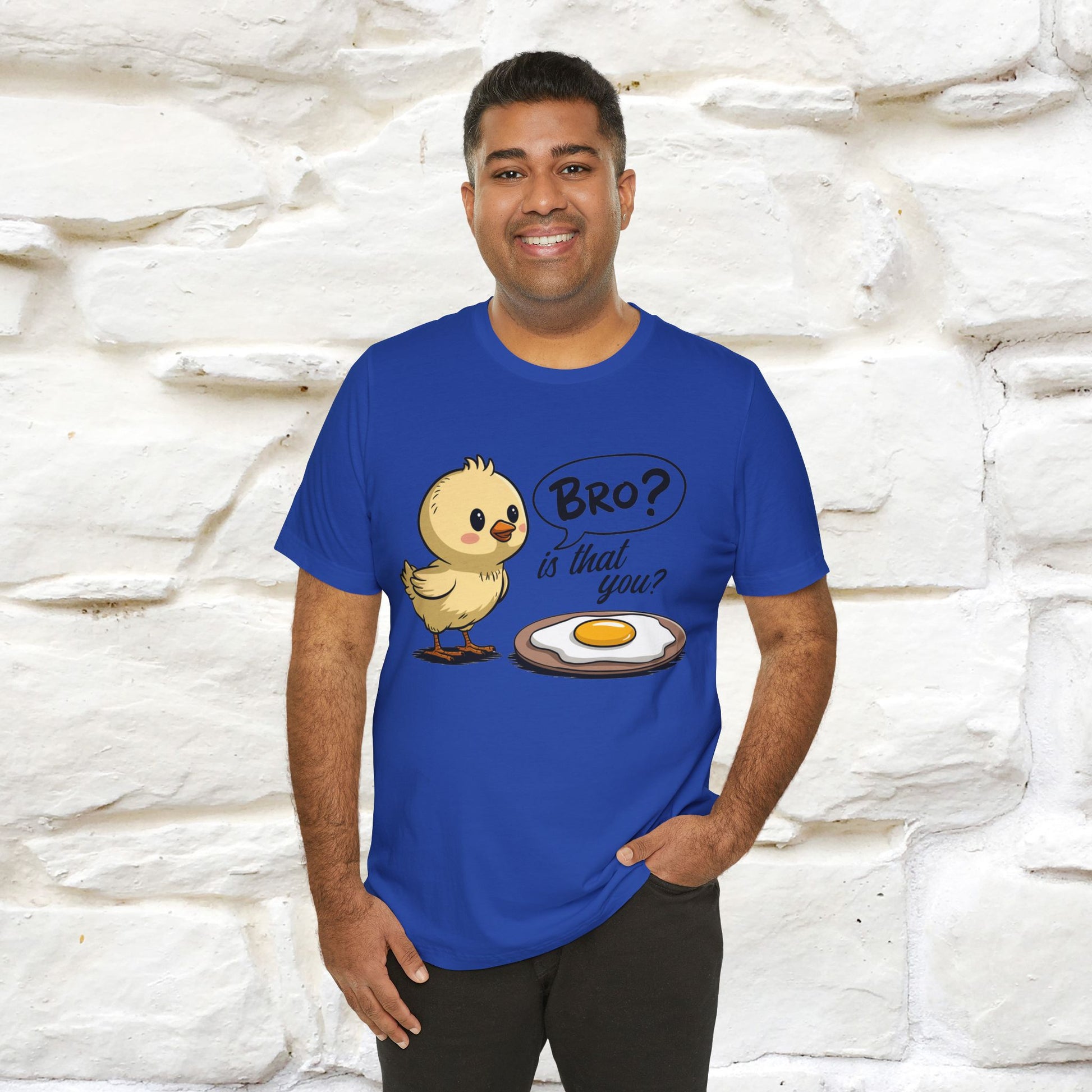 "Bro Is That You?" Funny Chicken T-shirt |Nunu&Miao Studio - Nunu&Miao Studio