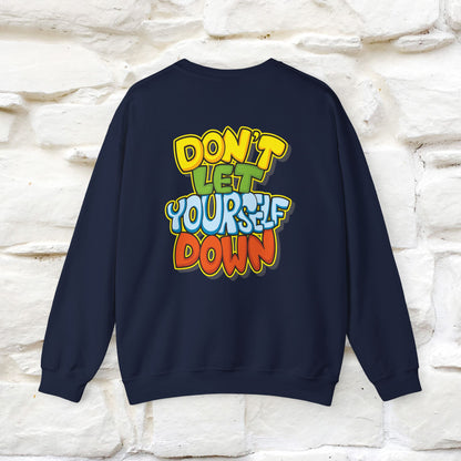''Don't Let Yourself Down.'' | Cute Cat Sweatshirt | Nunu&Miao Studio