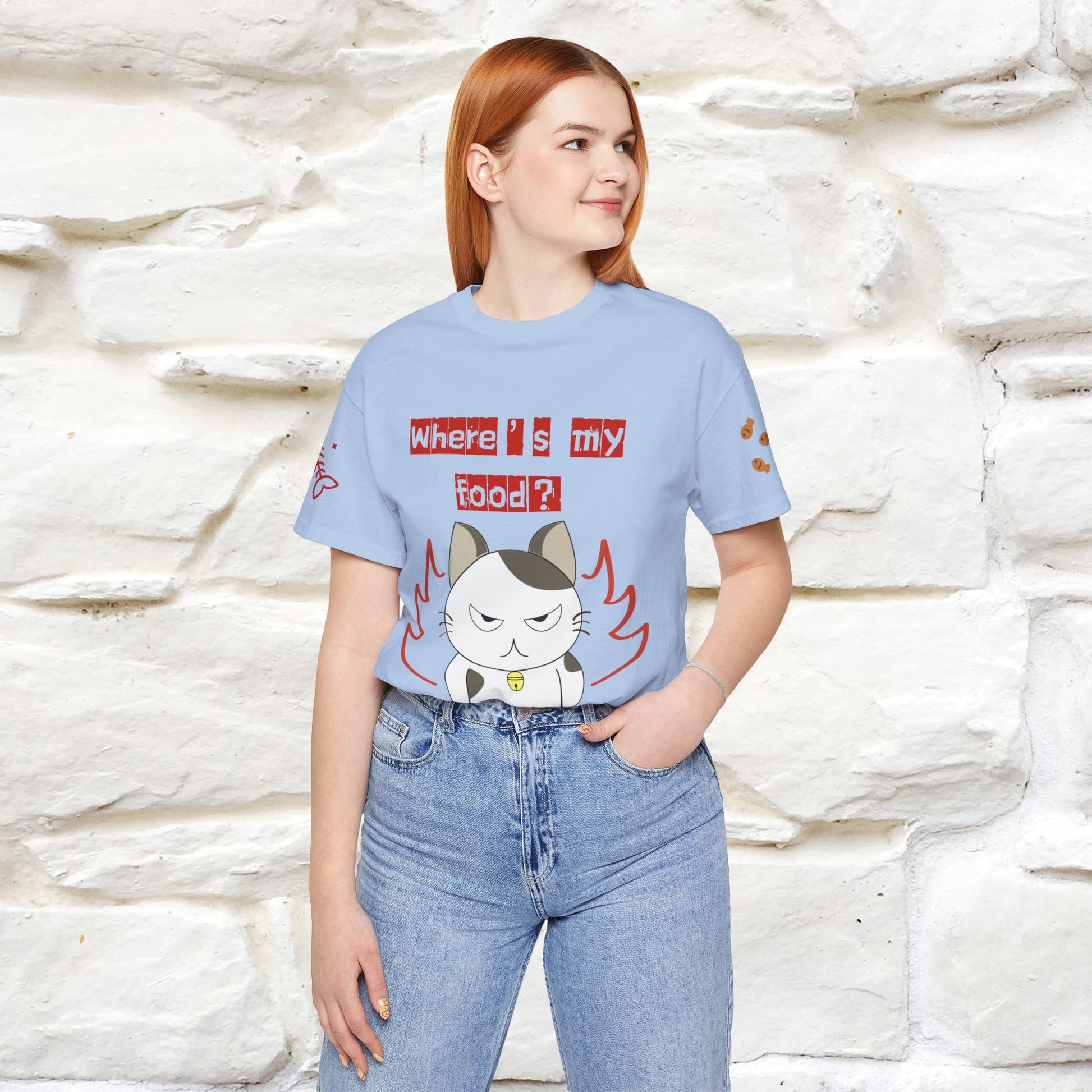 ''Where Is My ....?"  Cat T-shirt| Nunu&Miao Studio - Nunu&Miao Studio