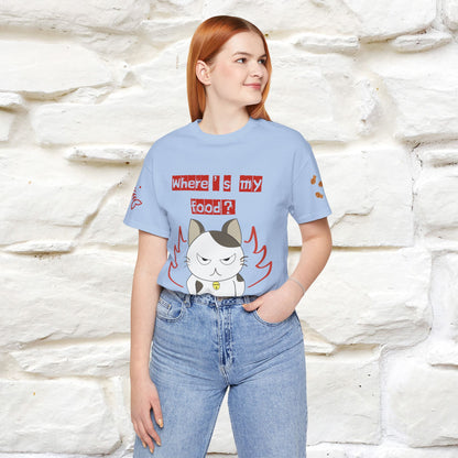''Where Is My ....?"  Cat T-shirt| Nunu&Miao Studio - Nunu&Miao Studio