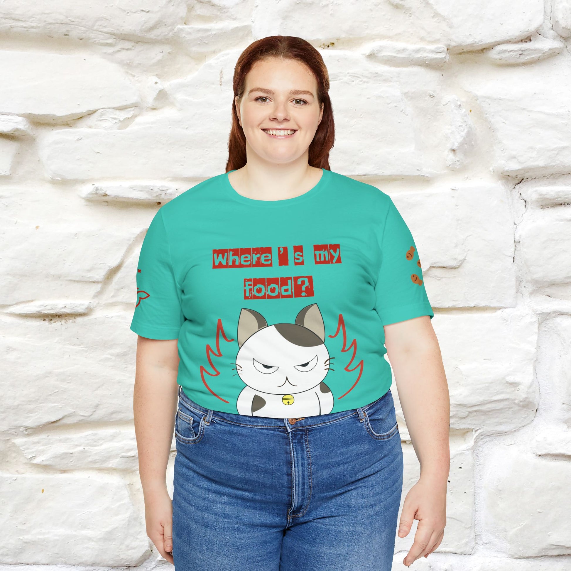 ''Where Is My ....?"  Cat T-shirt| Nunu&Miao Studio - Nunu&Miao Studio