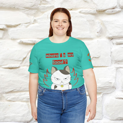 ''Where Is My ....?"  Cat T-shirt| Nunu&Miao Studio - Nunu&Miao Studio