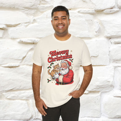 “Meowy Christmas” | Cat T-Shirt | Nunu&Miao Studio