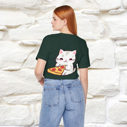 "I Love Pizza"| Cat T-shirt | Nunu&Miao Studio - Nunu&Miao Studio