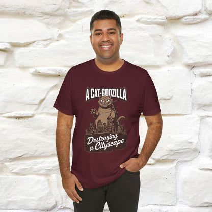 ''A Cat-Godzilla ''| CatT-Shirt | Nunu&Miao Studio