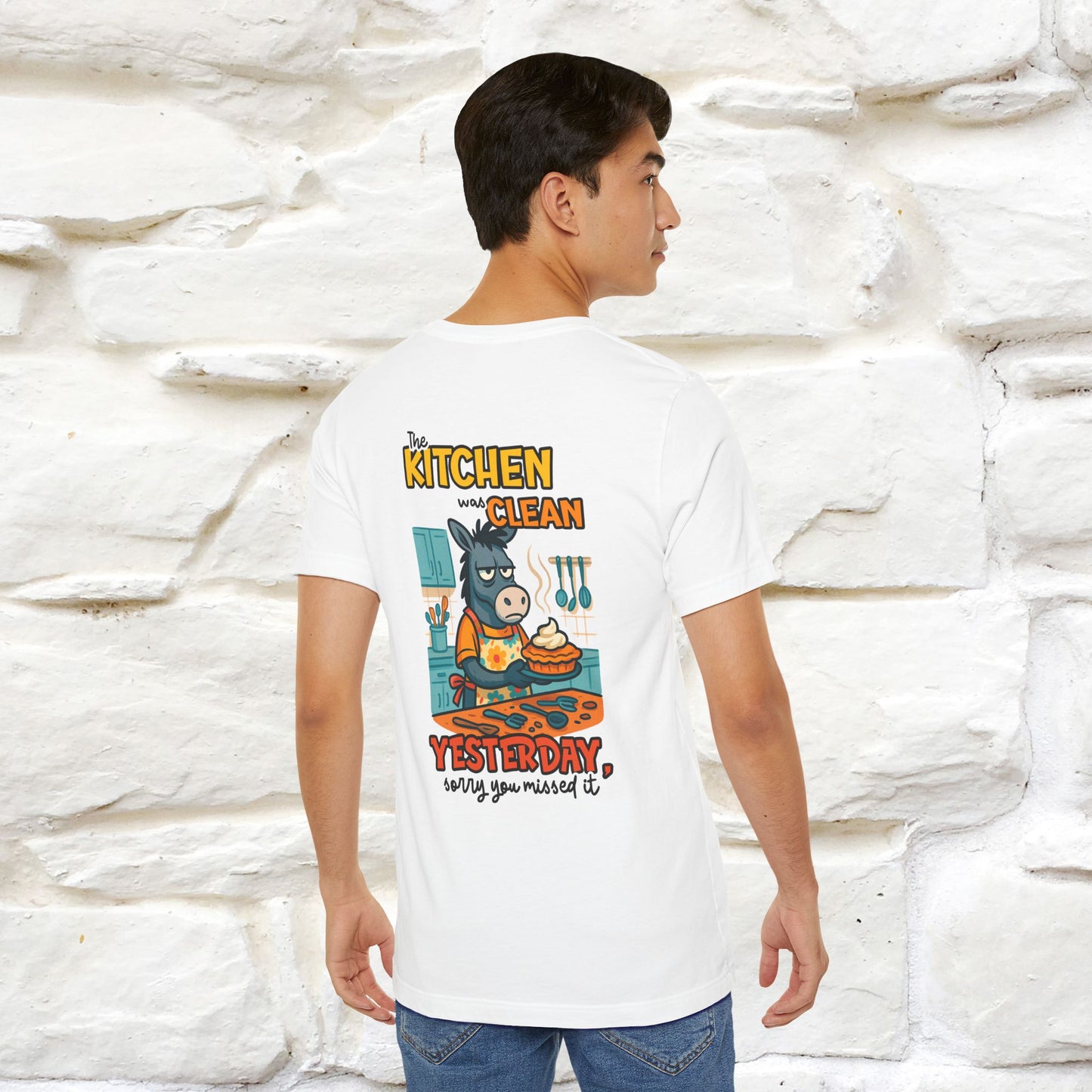 "The Kitchen Was Clean... " |Funny T-Shirt | Nunu&Miao Studio - Nunu&Miao Studio