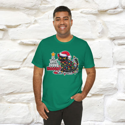 “Is This Jolly Enough?” | Cat T-Shirt | Nunu&Miao Studio
