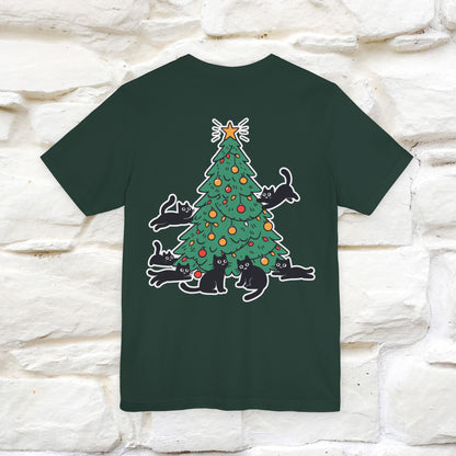 “Cat Christmas Tree” | Cat T-Shirt | Nunu&Miao Studio