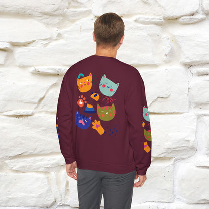''Catnaval'' |Cat Sweatshirt | Nunu&Miao Studio