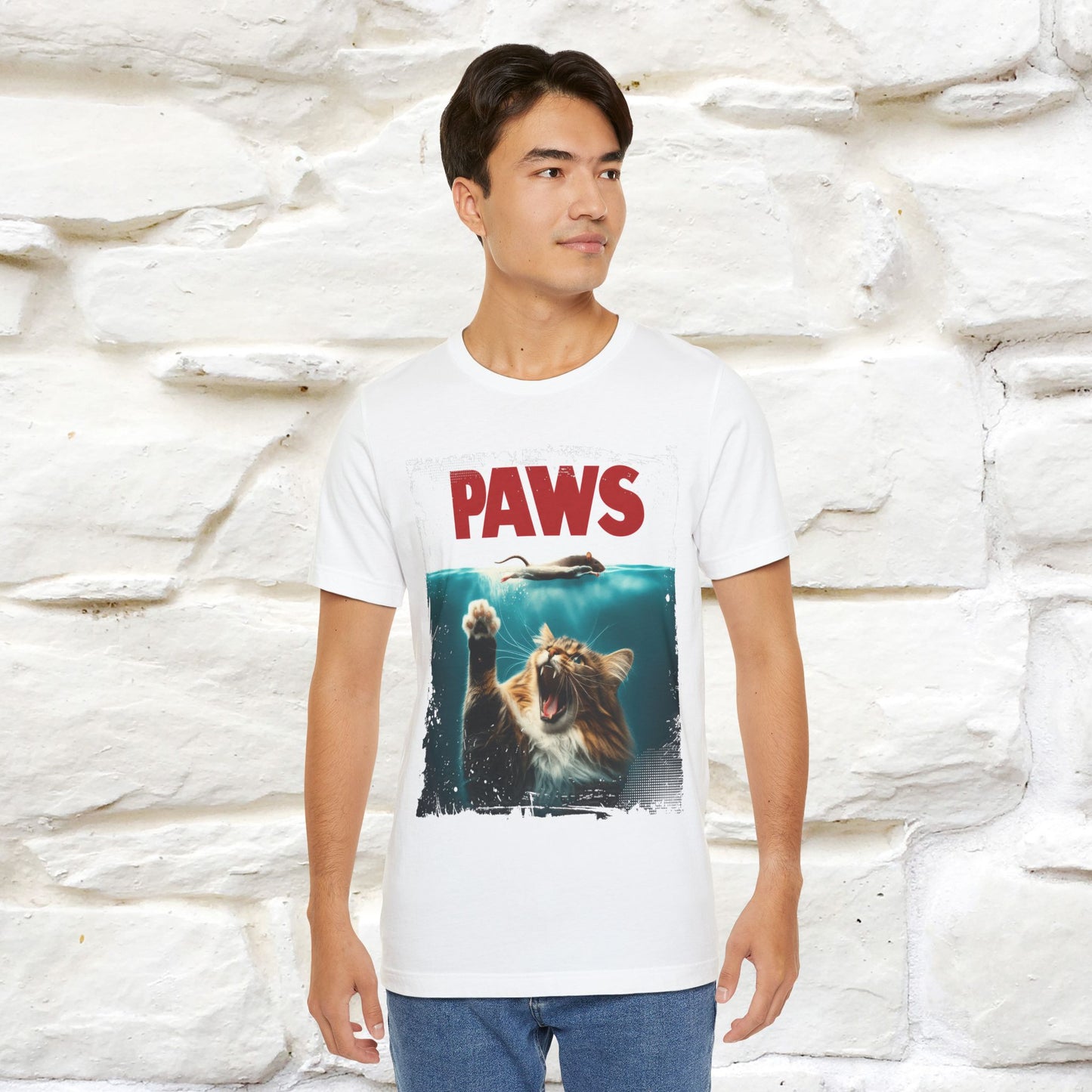 ''Paws'' Cat T-Shirt |  | Nunu&Miao Studio - Nunu&Miao Studio