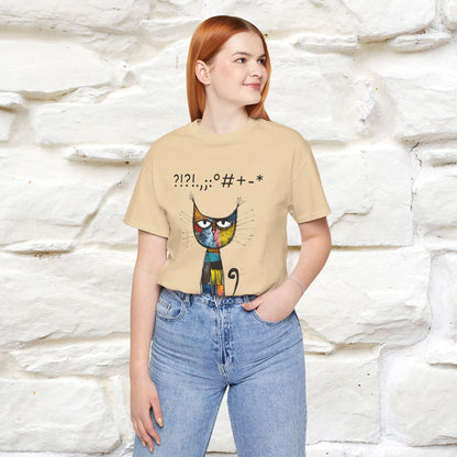 "Enigma" Cat T-shirt |Nunu&Miao Studio - Nunu&Miao Studio