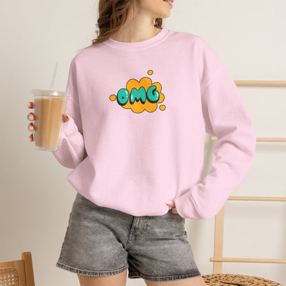 "OMG'' |Cat Sweatshirt | Nunu&Miao Studio