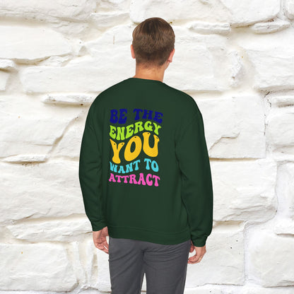 "Be The Energy ...'' |Cat Sweatshirt | Nunu&Miao Studio