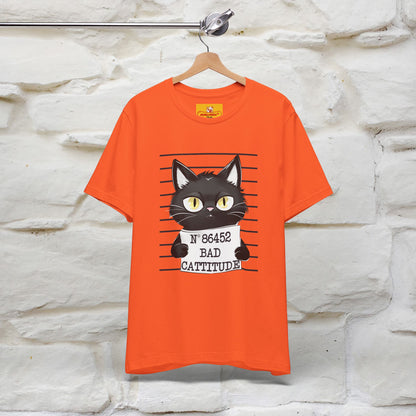 "Bad Cattitude" Cat T-Shirt | Nunu&Miao Studio - Nunu&Miao Studio