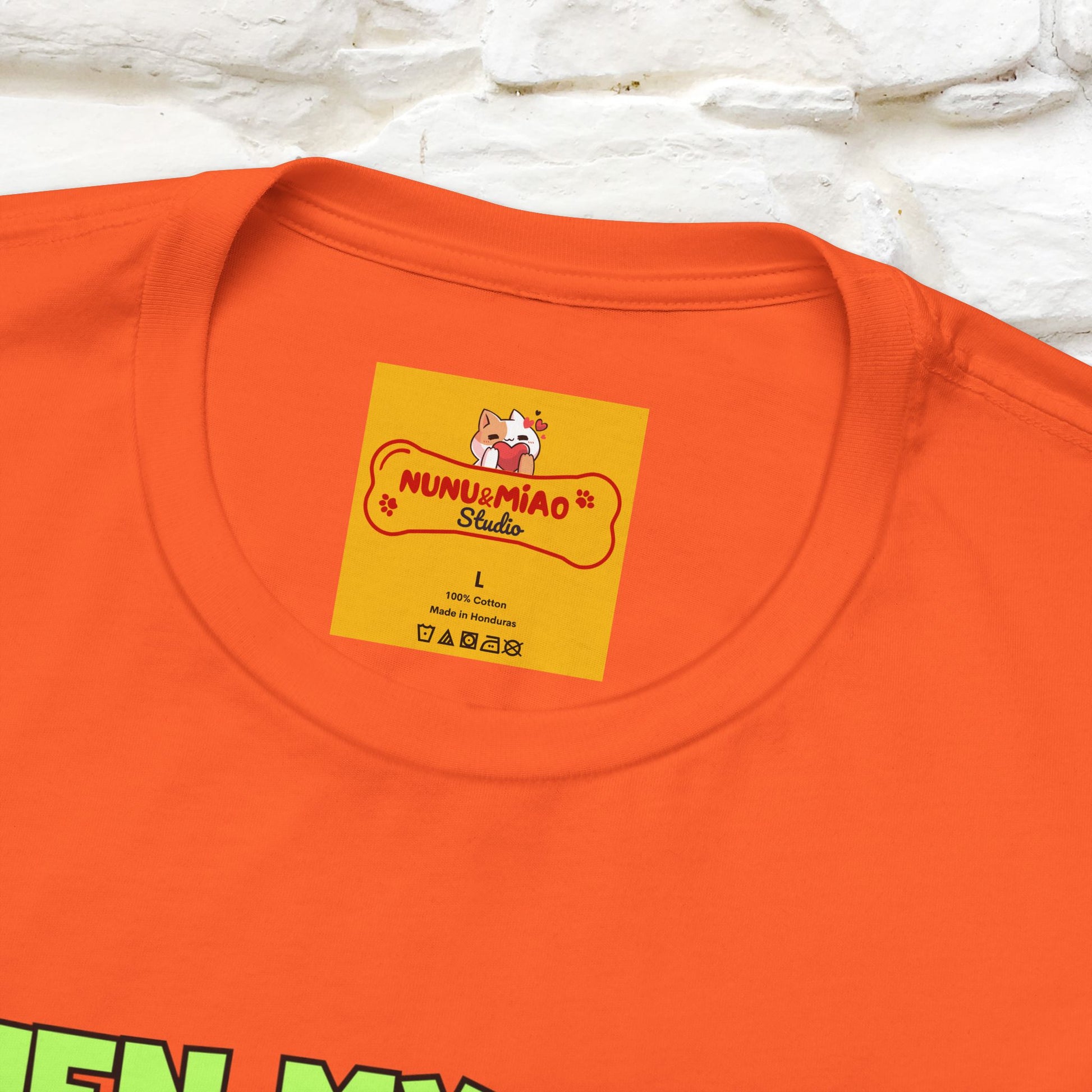 "When My Sister Cooks" Funny Cat  T-shirt |Nunu&Miao Studio - Nunu&Miao Studio