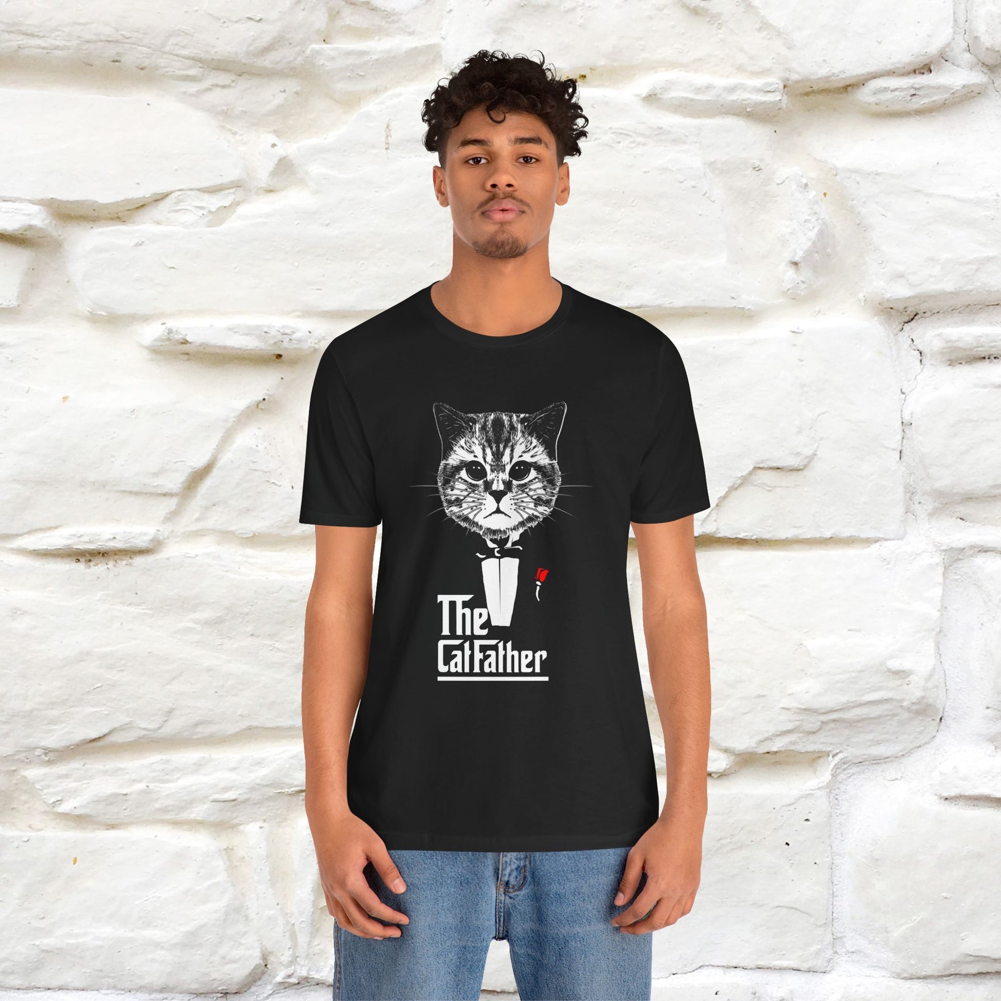 ''The Cat Father T-Shirt''| Iconic Cat Lover Tee | Nunu&Miao Studio - Nunu&Miao Studio