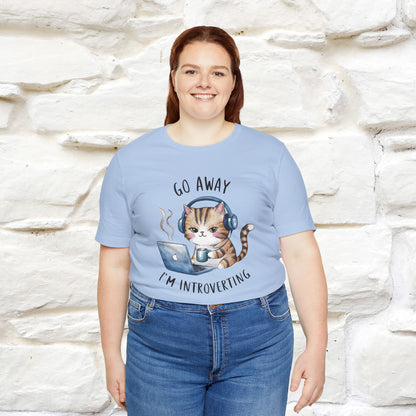 Go Away, I’m Introverting | Funny Introvert Shirt for Men & Women | 100% Cotton* - Nunu&Miao Studio