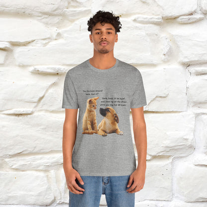 ''I am The Boss Here'' Funny Cat T-shirt for Men and Women  100% Cotton* - Nunu&Miao Studio