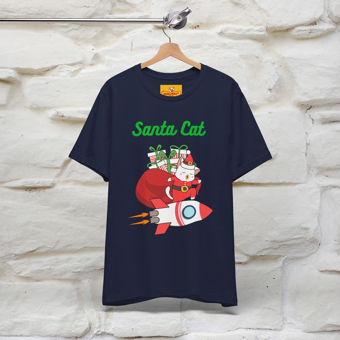 "Funny Santa Cat..." | Cat T-Shirt | Nunu&Miao Studio