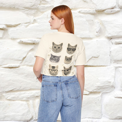 ''Vintage Cat''  Cat T-Shirt | Nunu&Miao Studio - Nunu&Miao Studio
