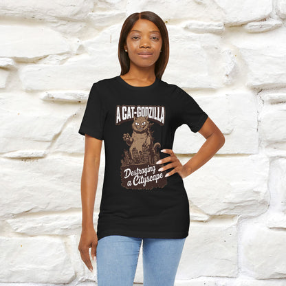 ''A Cat-Godzilla ''| CatT-Shirt | Nunu&Miao Studio