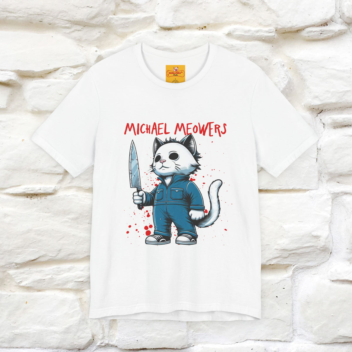 ''Michael Meowers'' Cat T-Shirt |  | Nunu&Miao Studio