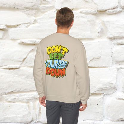 ''Don't Let Yourself Down.'' | Cute Cat Sweatshirt | Nunu&Miao Studio