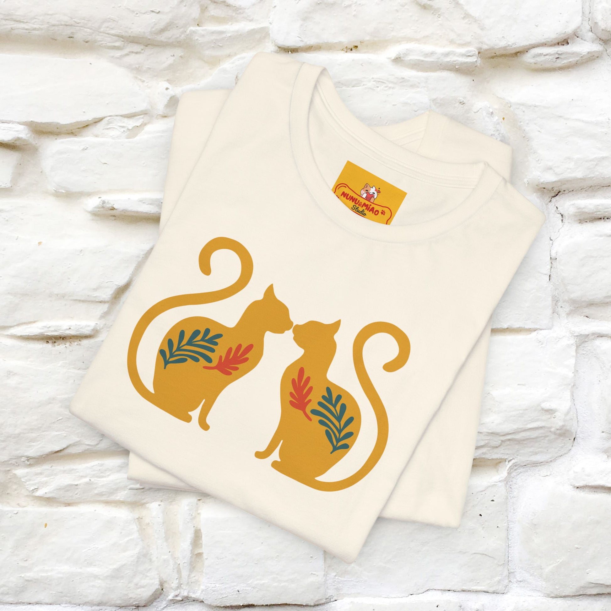 ''Power'' | Cat T-Shirt Front and Back Design | Nunu&Miao Studio - Nunu&Miao Studio