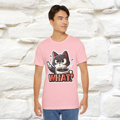 ''What !'' | Cat T-Shirt  | Nunu&Miao Studio - Nunu&Miao Studio