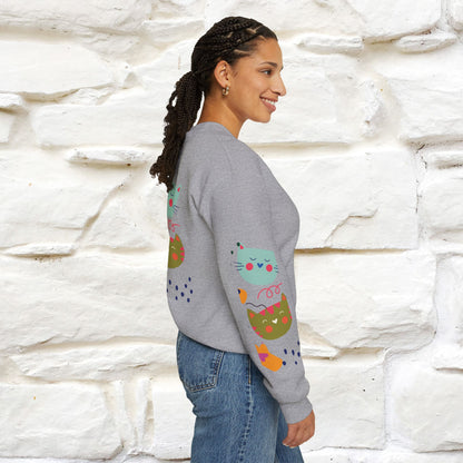 ''Catnaval'' |Cat Sweatshirt | Nunu&Miao Studio
