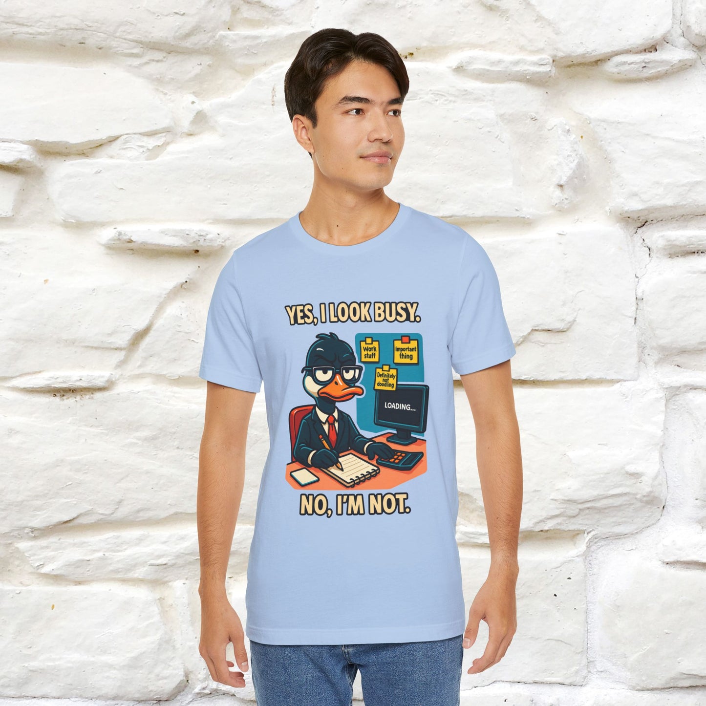 ''Yes, I Look Busy. No I'm Not.''|  Sarcastic Cat T-Shirt | Nunu&Miao Studio