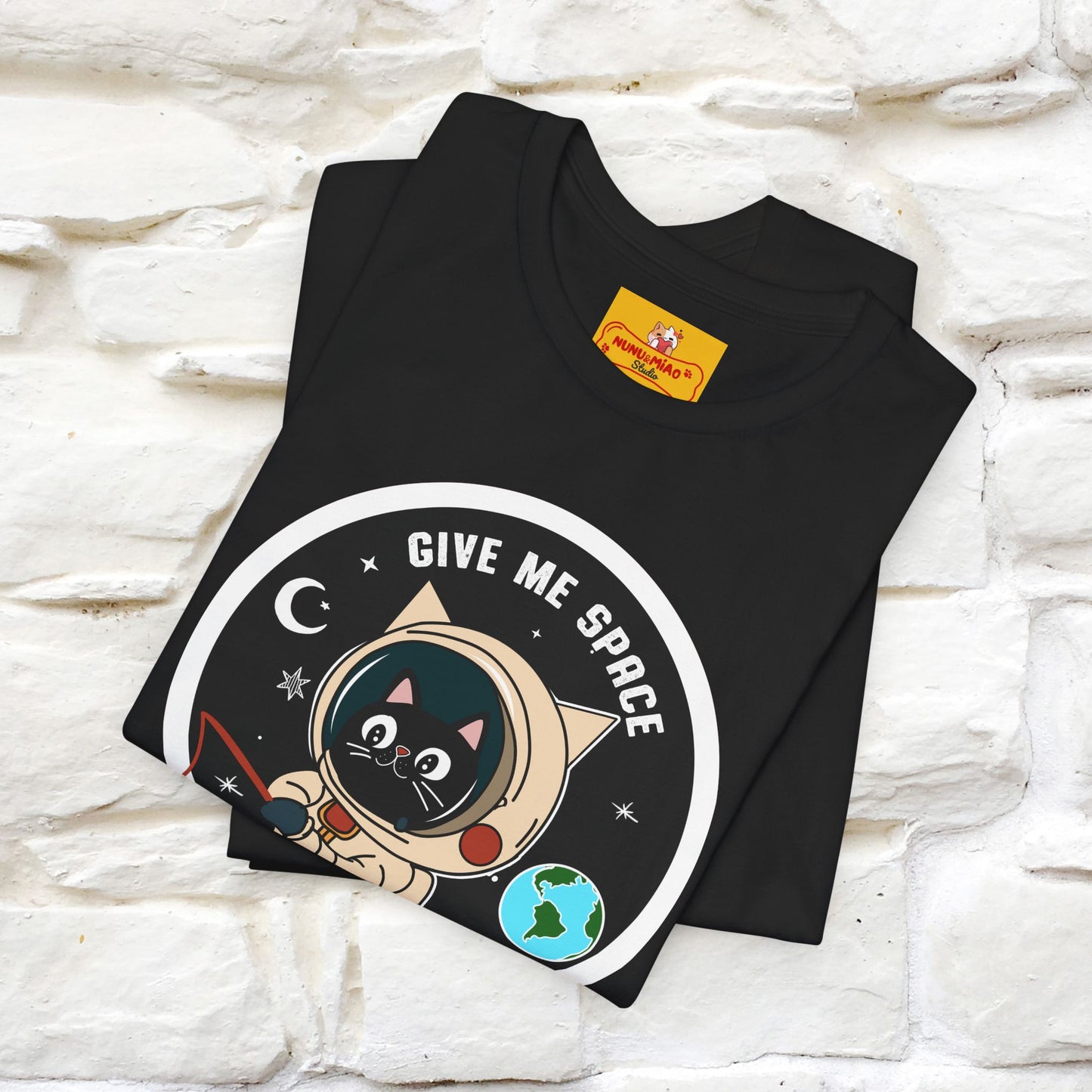 "Funny stay-at-home tee" Cat T-shirt |Nunu&Miao Studio - Nunu&Miao Studio