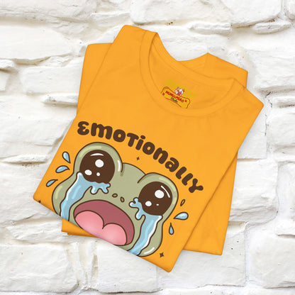 "Emotionally Fragile Handle With Care " Funny T-shirt |Nunu&Miao Studio - Nunu&Miao Studio