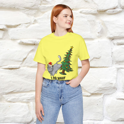 "I Do What I Want" |Funny Cat T-Shirt | Nunu&Miao Studio