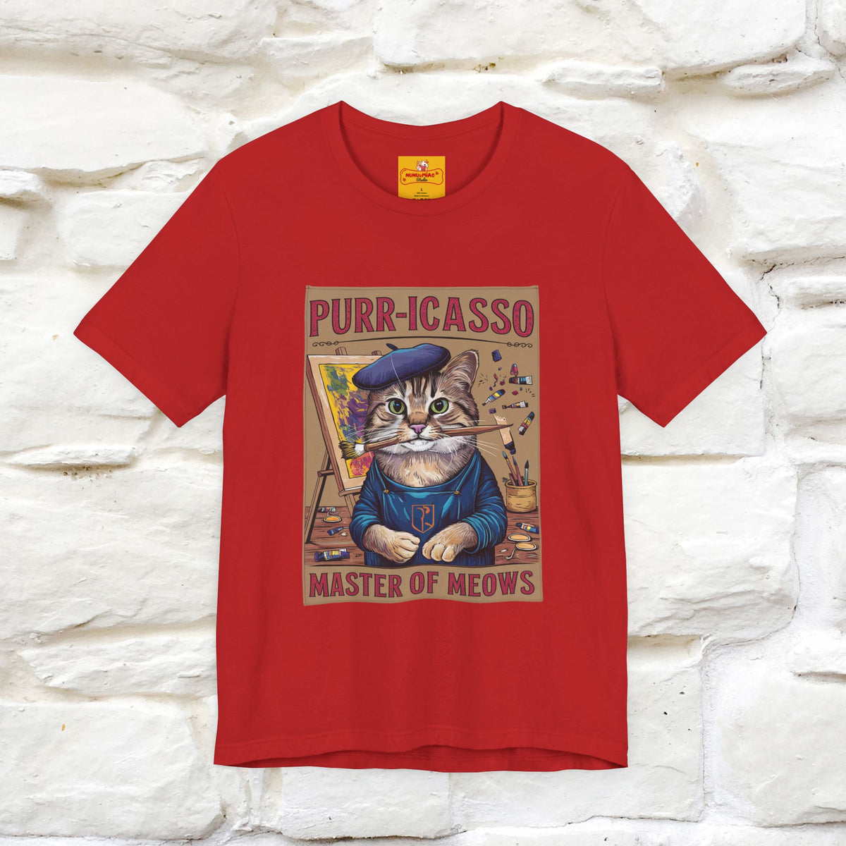 ''Purr-Icasso Masters Of Meows'' | CatT-Shirt | Nunu&Miao Studio