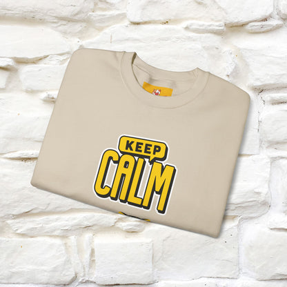 "Keep Calm'' |Cat Sweatshirt | Nunu&Miao Studio