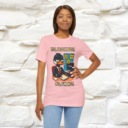 ''Yes, I Look Busy. No I'm Not.''|  Sarcastic Cat T-Shirt | Nunu&Miao Studio