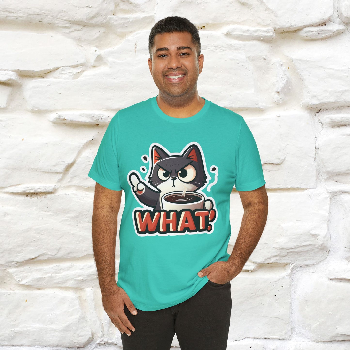 ''What !'' | Cat T-Shirt  | Nunu&Miao Studio - Nunu&Miao Studio