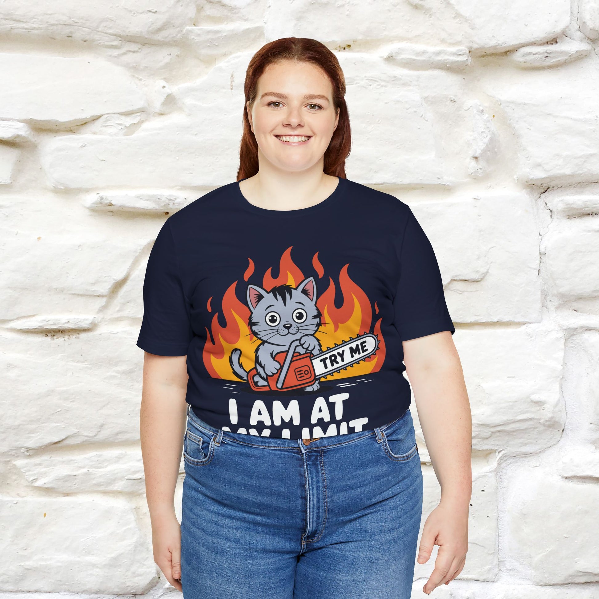 "I am At My Limit" |Funny T-Shirt | Nunu&Miao Studio - Nunu&Miao Studio