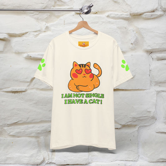 ''I’m Not Single, I Have a Cat'' |Cat Shirt | Nunu&Miao Studio - Nunu&Miao Studio