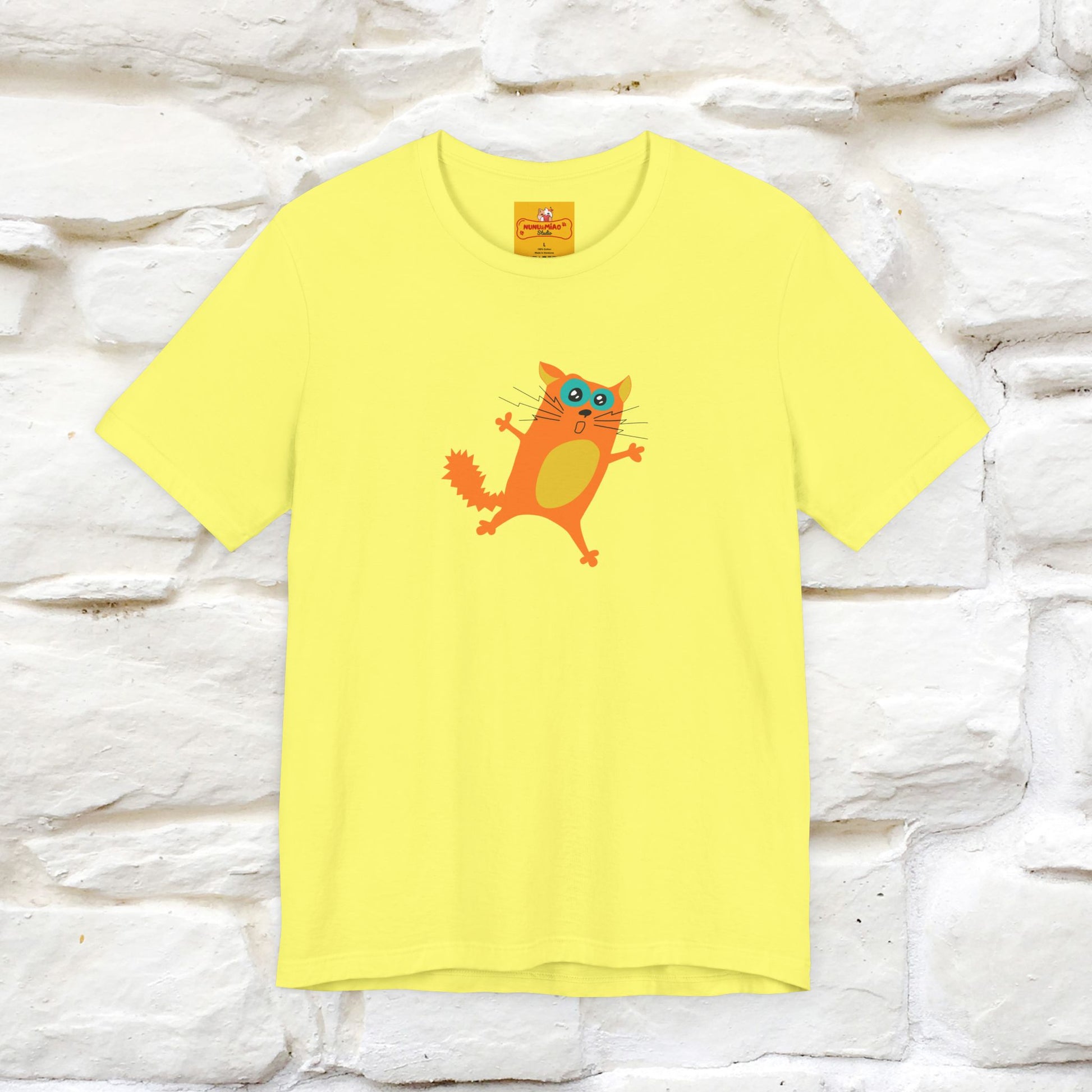 "It Always Seems Impossible Until It’s Done" Cat T-Shirt| Front & Back Design | Nunu&Miao Studio - Nunu&Miao Studio