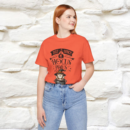 "Just A Bunch Of Hocus Pocus" Cat  T-shirt |Nunu&Miao Studio - Nunu&Miao Studio