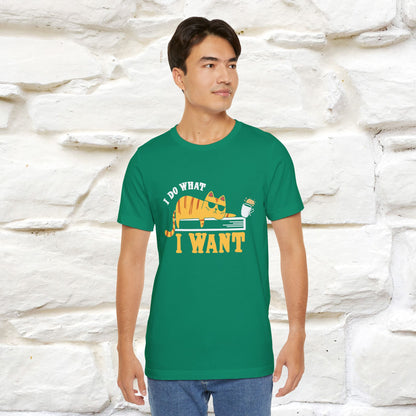 "I Do What I Want" Cat T-Shirt | Nunu & Miao Studio - Nunu&Miao Studio