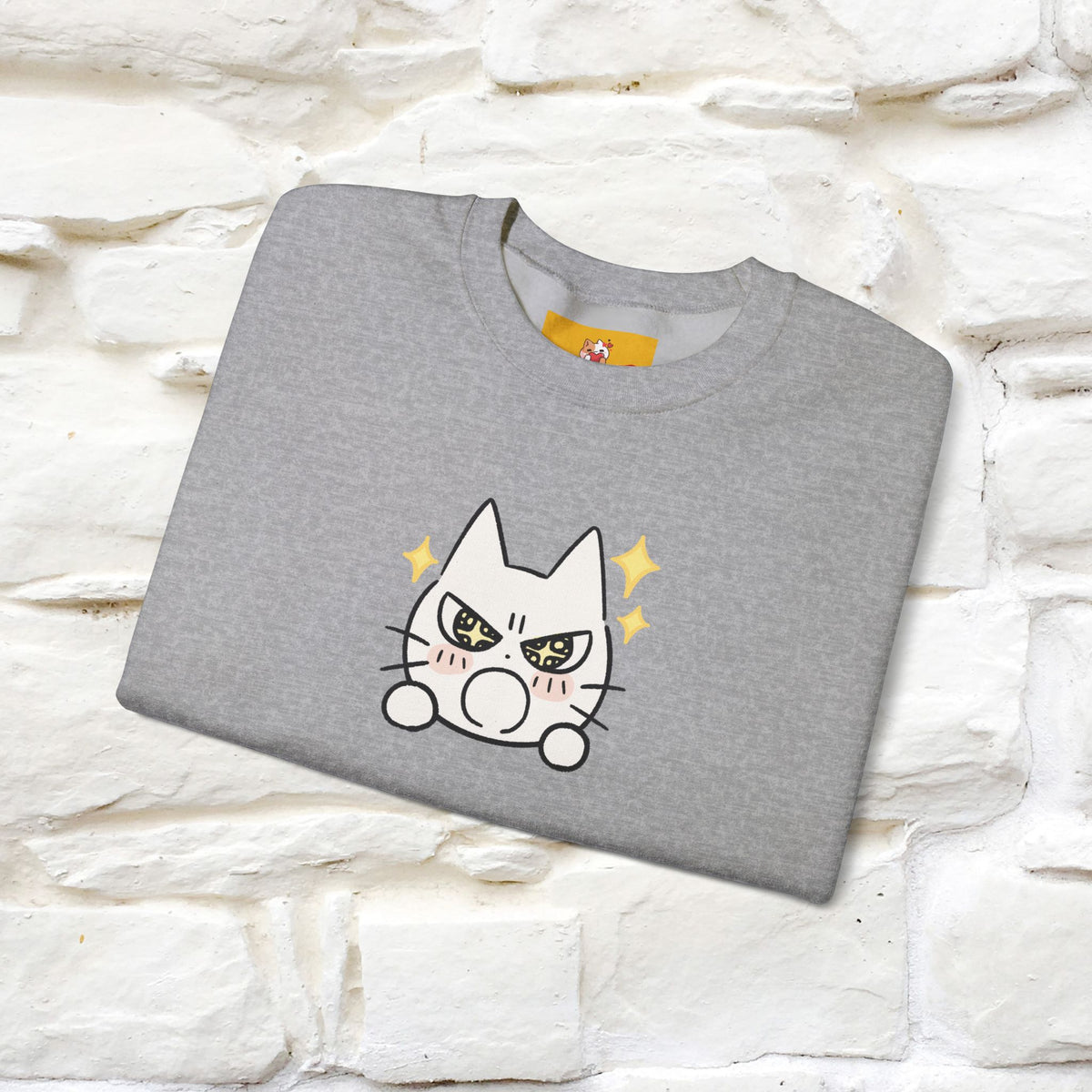 ''Don't Let Yourself Down.'' | Cute Cat Sweatshirt | Nunu&Miao Studio